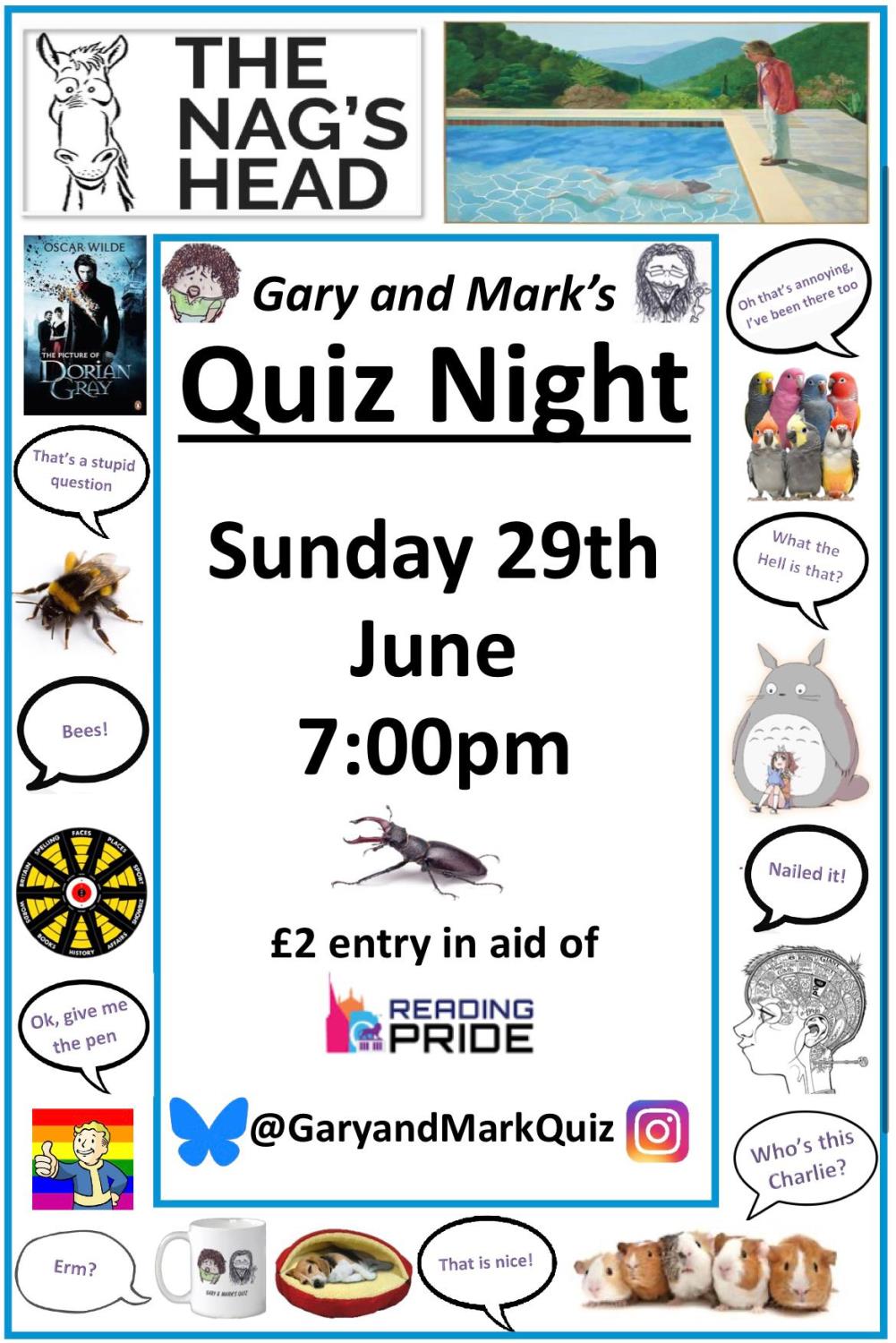 Gary & Mark's Charity Fun Quiz!